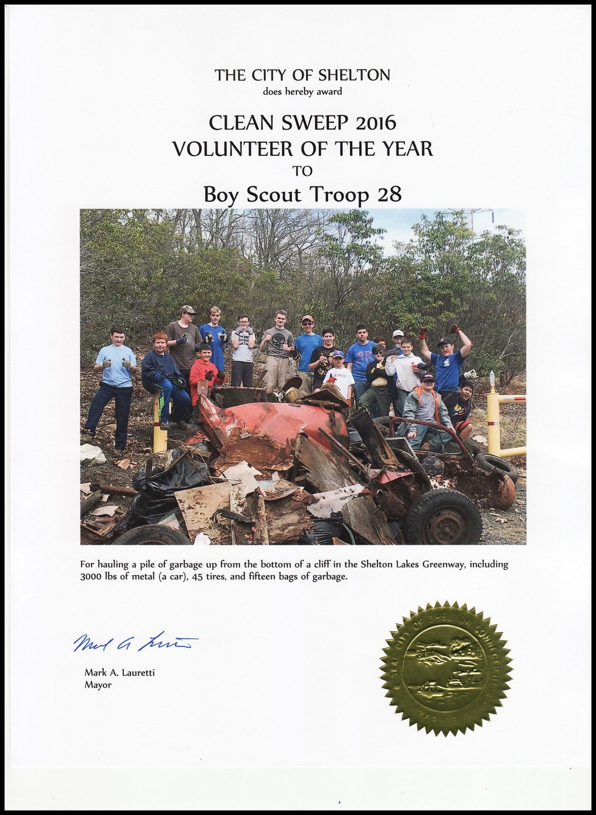 Boy Scout Trash Bags Literacy Basics